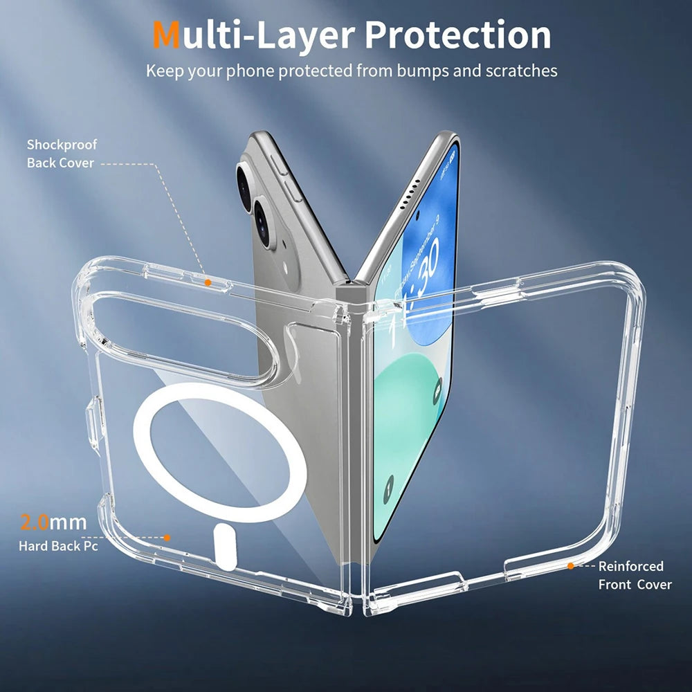 Iphone duo clear magsafe case