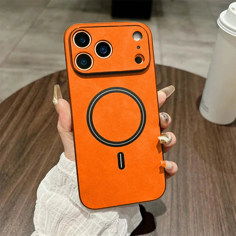 iPhone 18 Leather Magsafe Case
