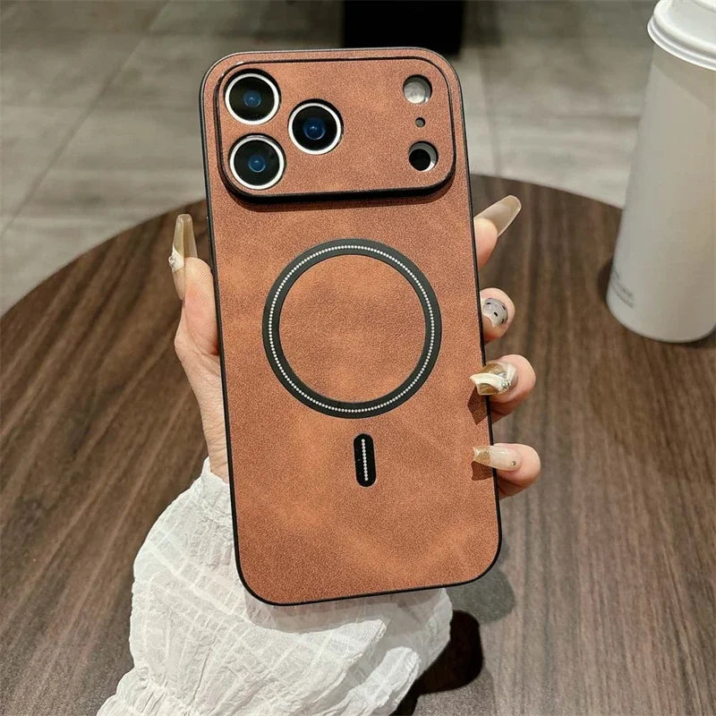 iPhone 18 Leather Magsafe Case