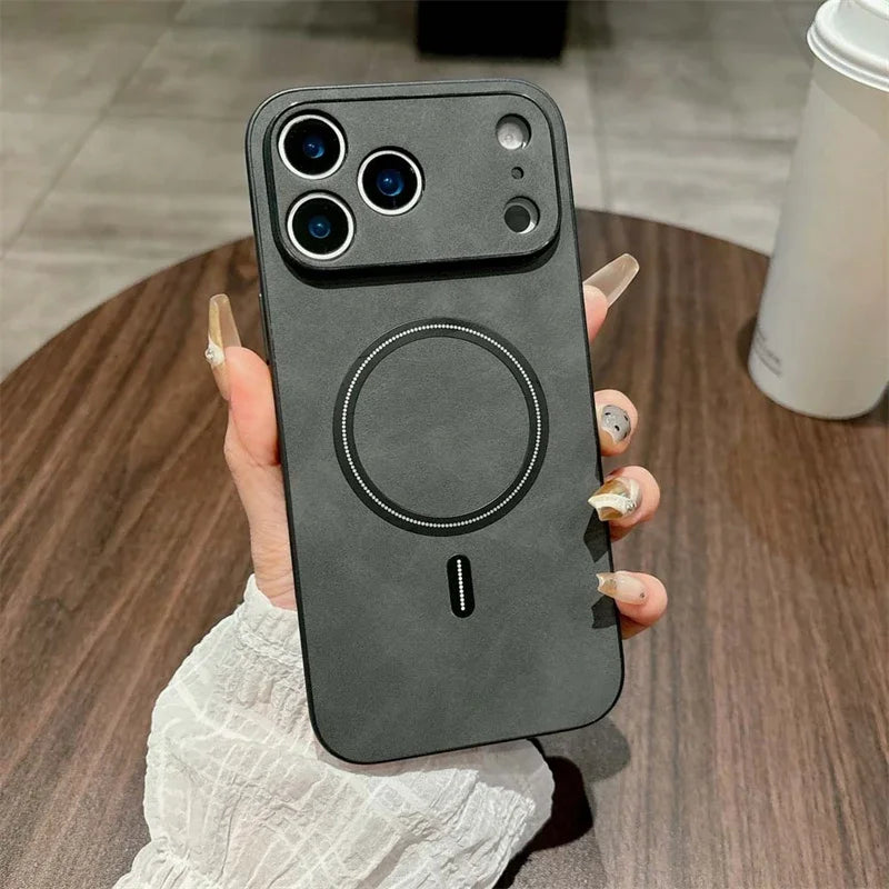 iPhone 18 Leather Magsafe Case