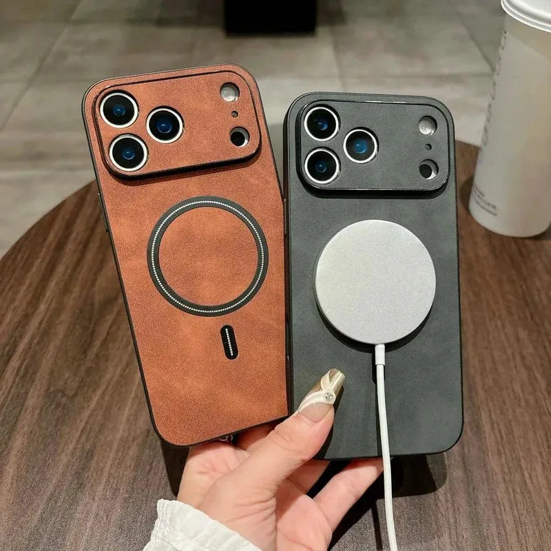 iPhone 18 Leather Magsafe Case