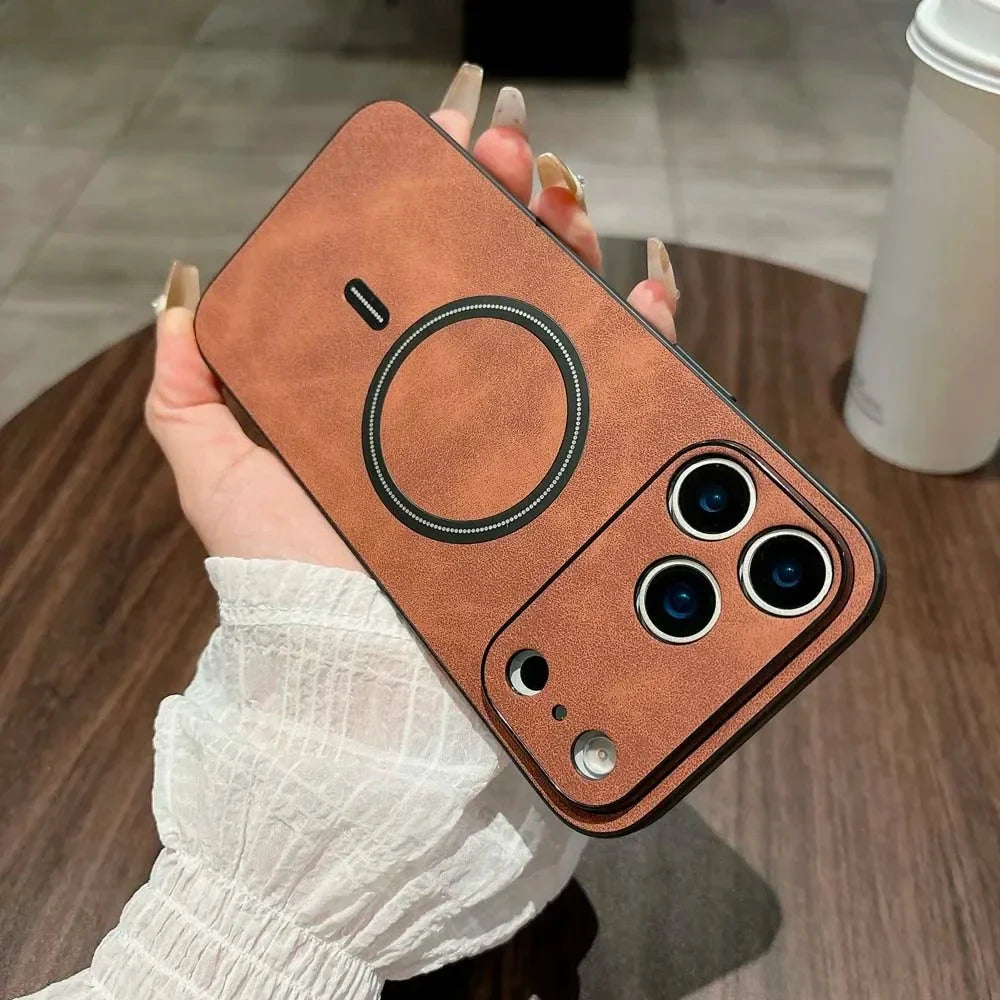 iPhone 18 Leather Magsafe Case