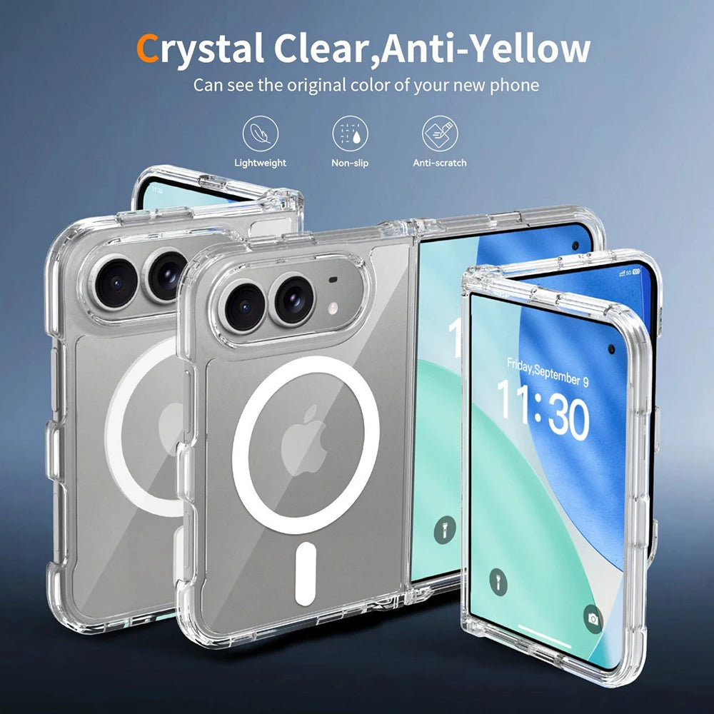 Iphone duo clear magsafe case
