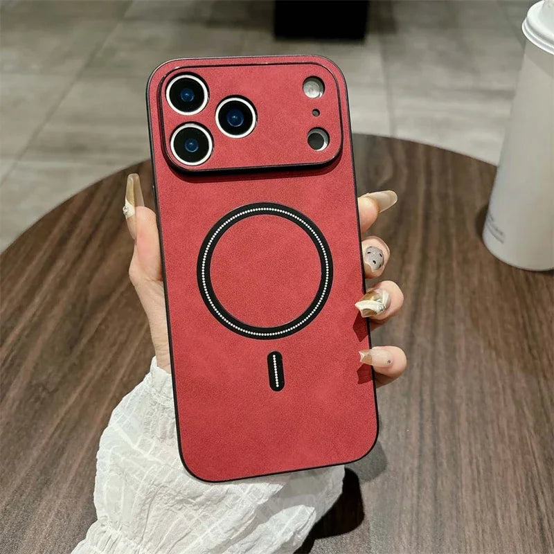 iPhone 18 Leather Magsafe Case