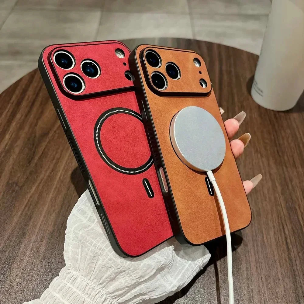 iPhone 18 Leather Magsafe Case