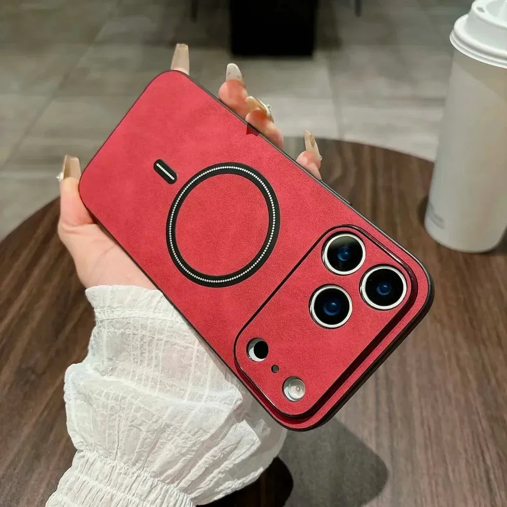 iPhone 18 Leather Magsafe Case